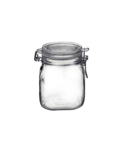 Dóza na potraviny Fido sklo 0,75 l s tesnením, hermetická KLC