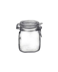 Dóza na potraviny Fido sklo 0,75 l s tesnením, hermetická KLC