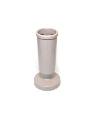 Vaza na hrob 30cm seda so zatazou