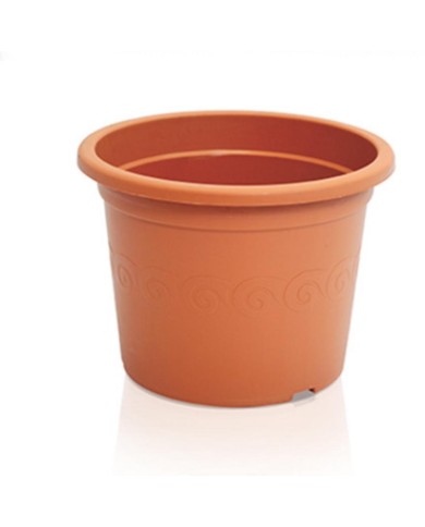 Kvetináč UH o280mm PLASTICA terakota výška 210mm K20 / 36811065 KLC