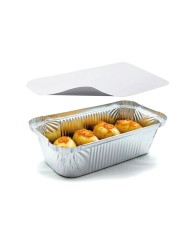 Miska hranatá 690ml vrátane viečka, 5 sád ALU