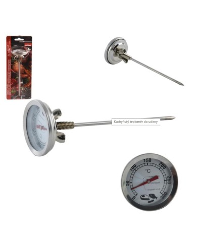 Teplomer do udiarne nerez 16cm