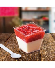 Pohárik hranaty fingerfood 20ks 230ml KLC