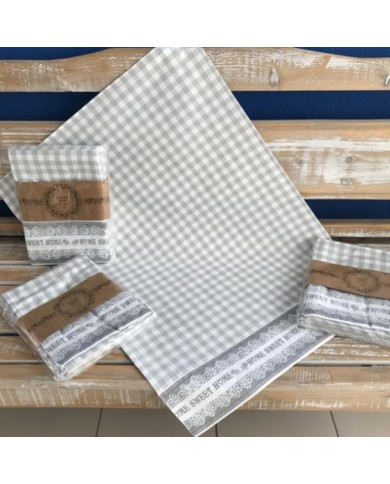 Utierka kuchynská bavlnená tkaná SWEET HOME 3ks, 50x70cm, 270 g/m2