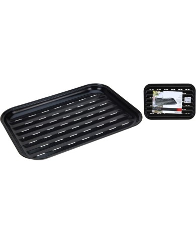 Tácka grilovacia nepriľnavý povrch 34x24x2 cm