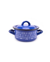 Kastról smal + pokr. 14cm/1,0L dekor Čičmany KLC