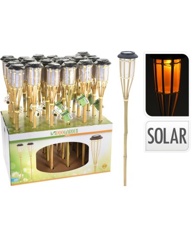 Lampa solárna fakľa 65 cm