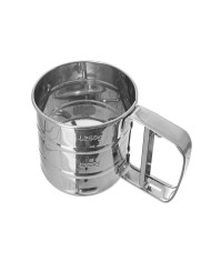 Cukornička na práškový cukor 10cm mechanická nerez