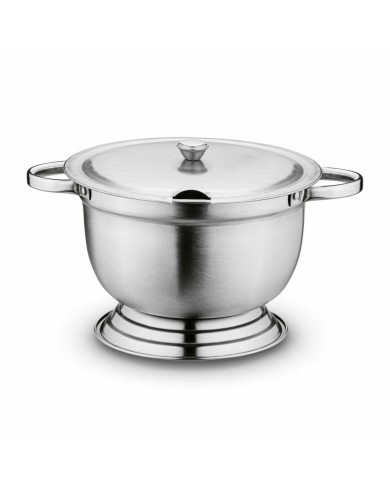 Misa na polievku nerezová matná, 2,7l s pokrievkou