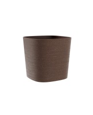 Kvetináč UH 190x190 mm CAPRI ECO wood medený výška 170 mm