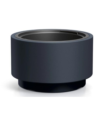Kvetináč UH o395 mm HEOS antracit výška 240 mm s vložkou