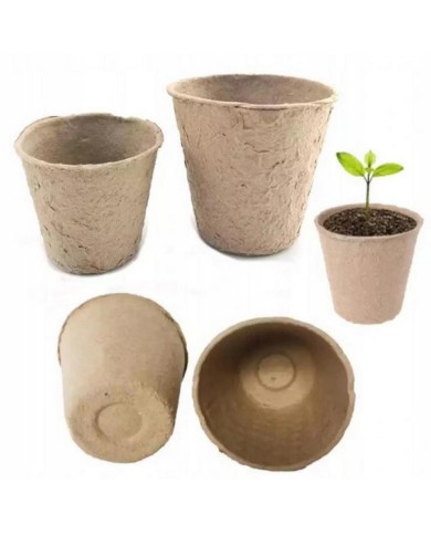 Kvetináč rašelinový SADBOVAČ sada 24ks 80x80mm