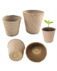 Kvetináč rašelinový SADBOVAČ sada 24ks 80x80mm
