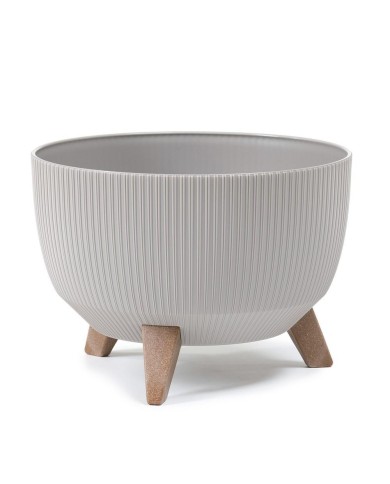 Kvetináč UH o240 mm ROMA JUMPER taupe sivohnedý