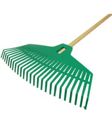 Hrable švédske plastové UH 45cm +násada 150cm drevená