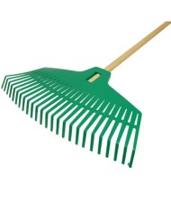 Hrable švédske plastové UH 45cm +násada 150cm drevená