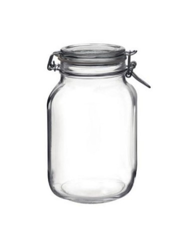 Dóza na potraviny Fido sklo 2l s tesnením, hermetická KLC