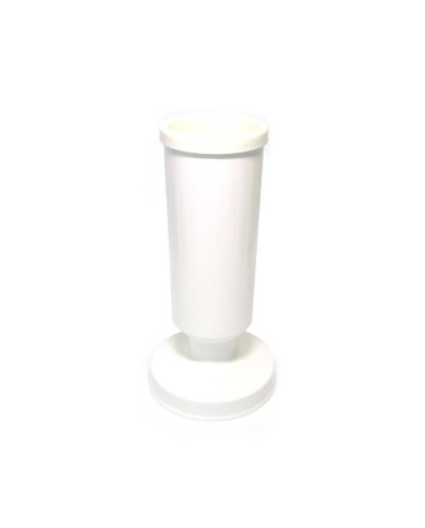 Vaza na hrob 30cm biela so zatazou KLC