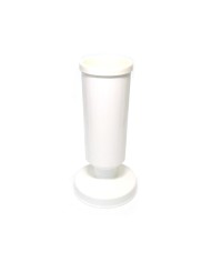 Vaza na hrob 30cm biela so zatazou KLC