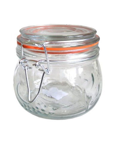 Dóza na potraviny sklo 0.75L s tesnením, hermetická