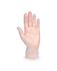 Rukavice jednorazové (Vinyl) nepúdrovaná transp. S (100ks)