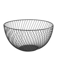Košík na ovocie 26cm čierny