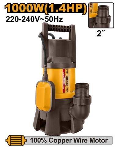 Čerpadlo kalové SPD10001 INGCO, 1000W, 220V