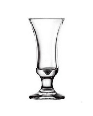 Pohár 28ml štamprlík 6ks VILLA na stopke čiry KLC