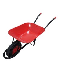 Fúrik stavebný plné koleso 60l červený lak, ťahaná korba KLC