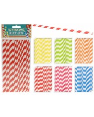 Slamka papierová, sada 16 kusov