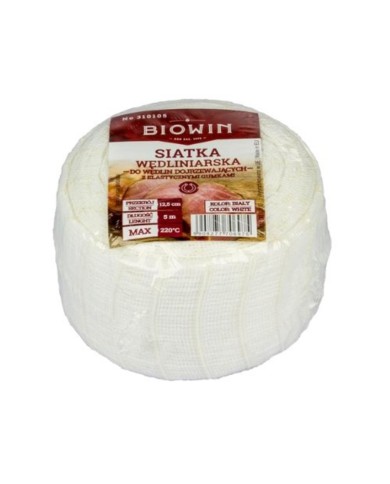 Sieťka údenárska na mäso (220C) 12,5cm - 5m KLC