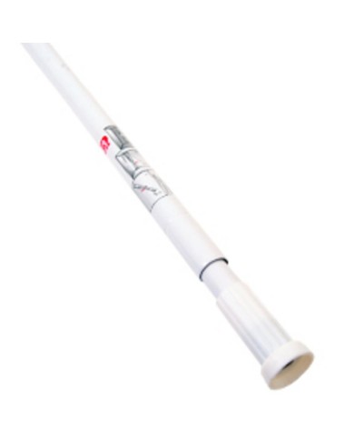 Tyč rozperná 140-260cm biela na kúpeľňový záves KLC