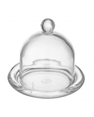 Dóza na citrón sklo číra vysoká