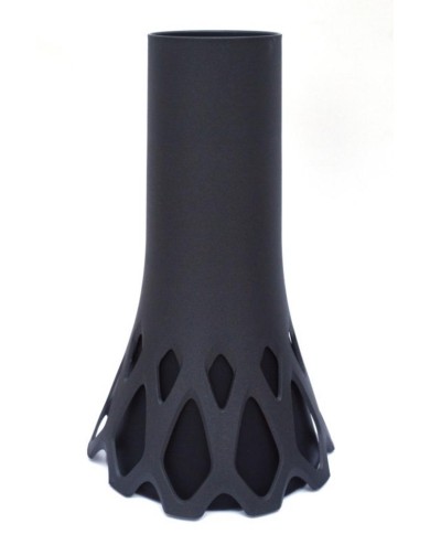 Váza na hrob ROSETA 1L so záťažou antracit KLC