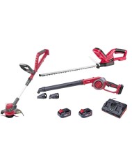 Set Worcraft WSET-05, S20Li ShareSYS, plotostrih, vyžínač, fúkár, nabíjačka, 2x 4.0 Ah akumulátor