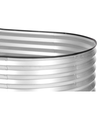 Záhon Strend Pro Garden, vyvýšený, pozinkovaný, 100x200x78 cm