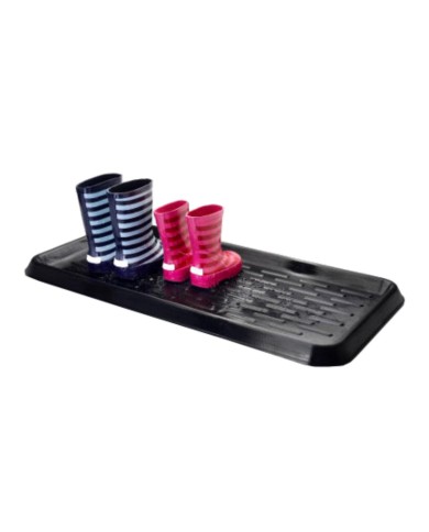 Odkvapávač na topánky 78x38x3cm, čierny UH KLC