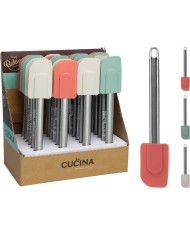 Stierka kuchynská na cesto nerez/silikón KLC