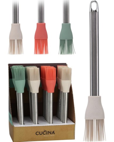 Maslovačka silikón/nerez 28cm KLC