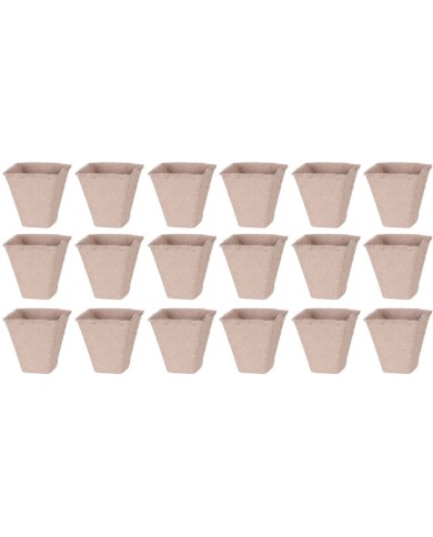 Sadbovač Strend Pro Herrison P1018, papierový, 8x8 cm, bal. 18 ks