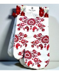 Chňapka/rukavica bal.2ks s teflónovou úpravou a s magnetom, dizajn FOLKLÓR