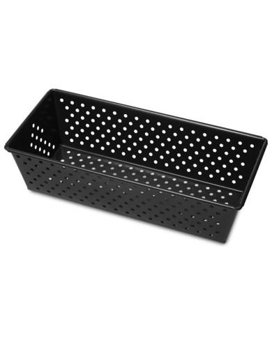 Forma na biskupský/kráľovský chlebík 25x11x7cm s dierkami, nepriľnavý povrch, čierna GARDENIA