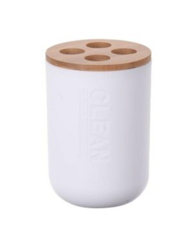 Držiak/pohár na zub. kefky UH/bambus WHITNEY