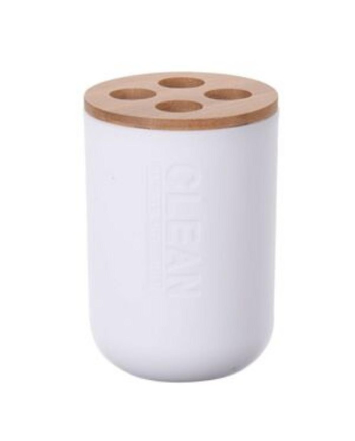 Držiak/pohár na zub. kefky UH/bambus WHITNEY