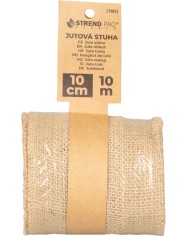 Stuha Strend Pro Garden, jutová, 10 cm, L-10 m, páska