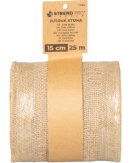 Stuha Strend Pro Garden, jutová, 15 cm, L-25 m, páska