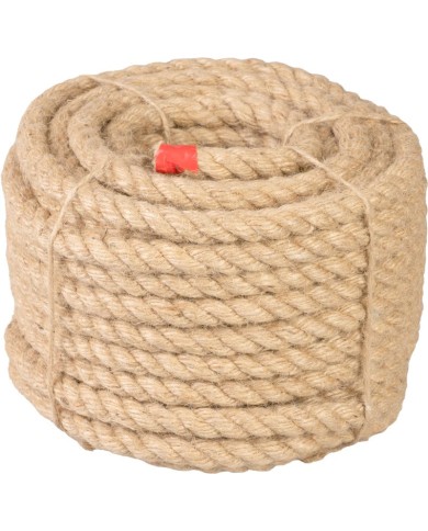 Lano Strend Pro Garden, jutové, trojpramenné, 12 mm, L-20 m