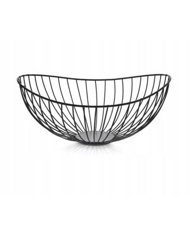 Košík na ovocie DECOR 30cm čierny