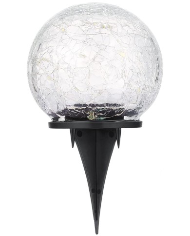 Lampa Strend Pro Garden Crackles, solárne, LED, 10x19 cm