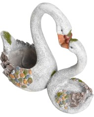 Dekorácia MagicHome Gecco, Labute, magnesia, 49x23x45 cm